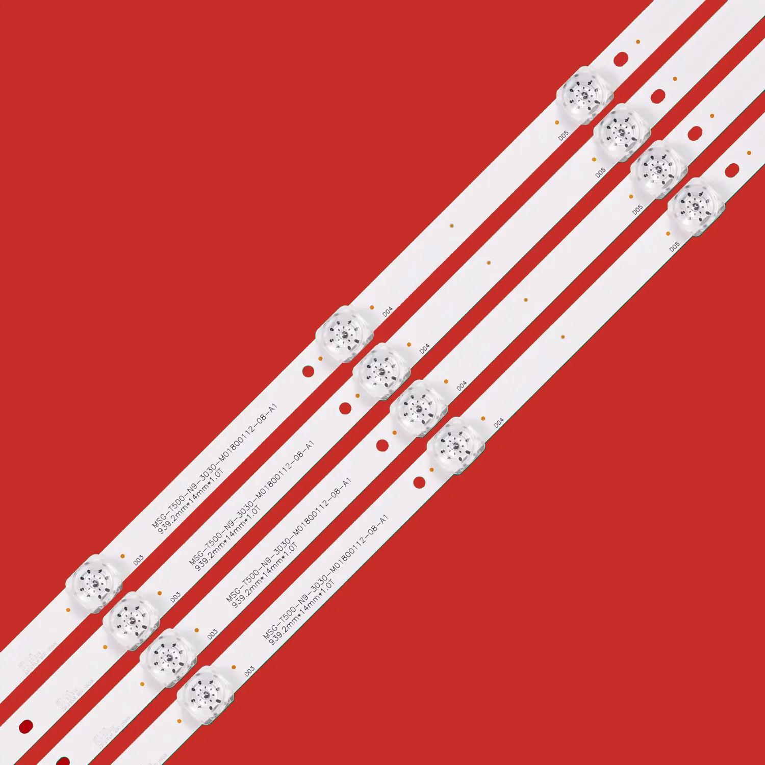 

Лента светодиодной подсветки 8 ламп MSG-T500-N9-3030-M01800112-08-A1 1.3.10700000253 для ONVO OV50F354 PT500GT02-7