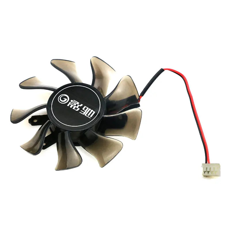 NEW 75MM 4PIN GA8202M GTX 650 650TI GPU Fan，For GALAXY GTX 750 740 730 720、GTX 650TI 650 640 630 Graphics card cooling fan