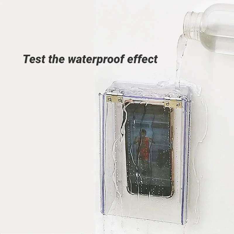 

Smart door lock waterproof cover fingerprint lock outdoor flip cover rainproof transparent plastic cover