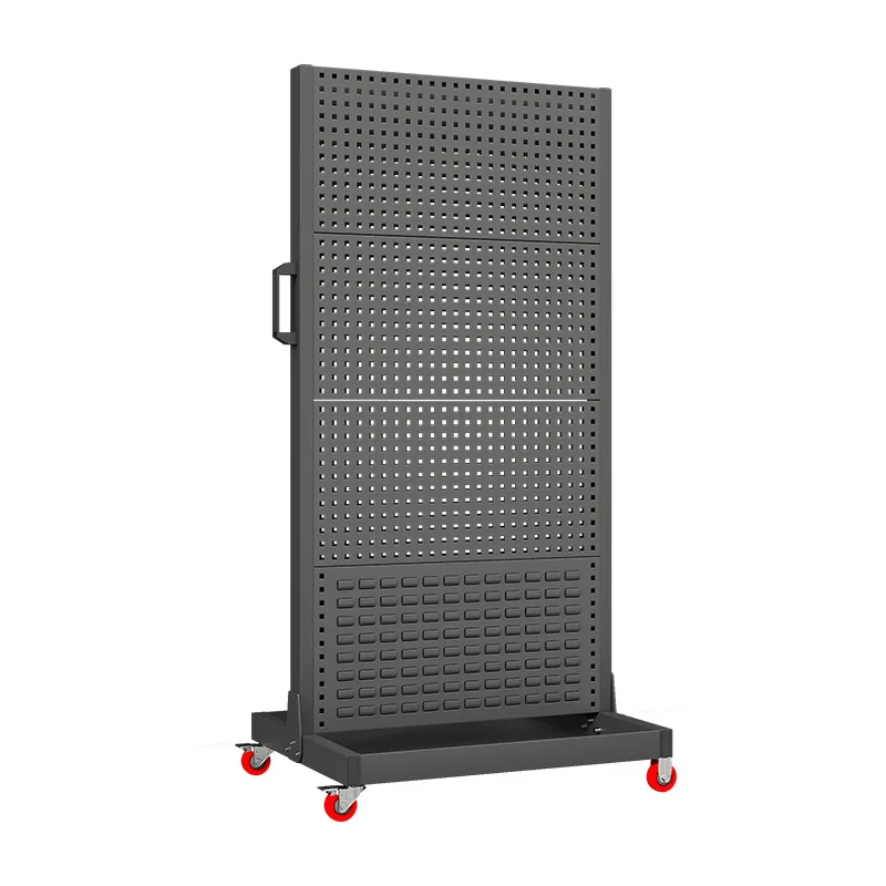 Movable hole plate single and double-sided square hole tool hanging plate tool display stand