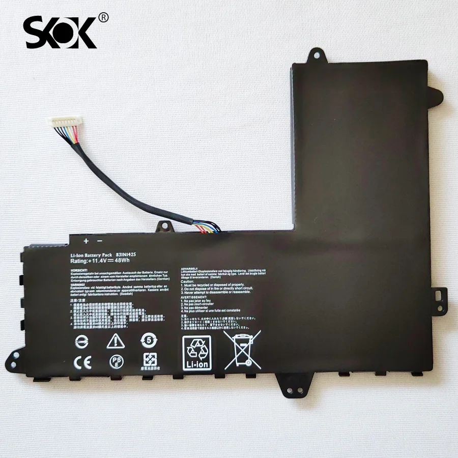 B31N1425 0B200-01400100 Laptop Battery For ASUS Eeebook E402M E402S E402MA WX0018H WX0001H WX0002T 11.4V 48Wh 4110mAh