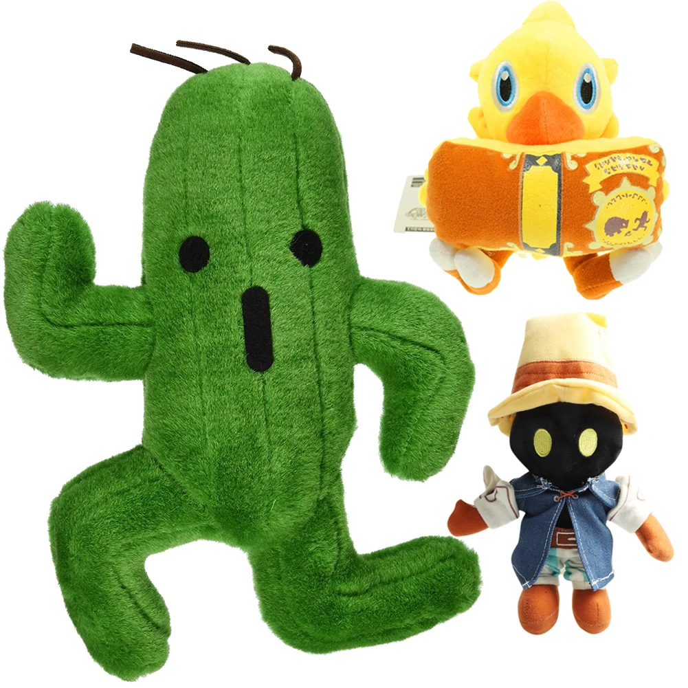 Chocobo Wolk Cactus Moogle Cosplay Laatste Fantasie Cosplay Cartoon Zacht Gevulde Mascotte Volwassen Kinderen Verjaardag Xmas Geschenken