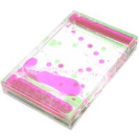Liquid Hourglass Timer Double Color Oil Dropping Design Creative Shaped Tabletop Home Decoration Productivity Tool
