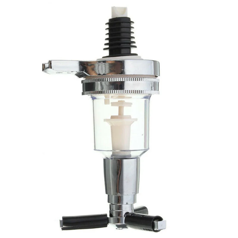 

VELIF-12Pcs 45Ml/1.5Oz Bar Butler Wall Mounted Replacement Nozzle Shot Dispenser For Revolving Liquor Caddy Bottle Holder