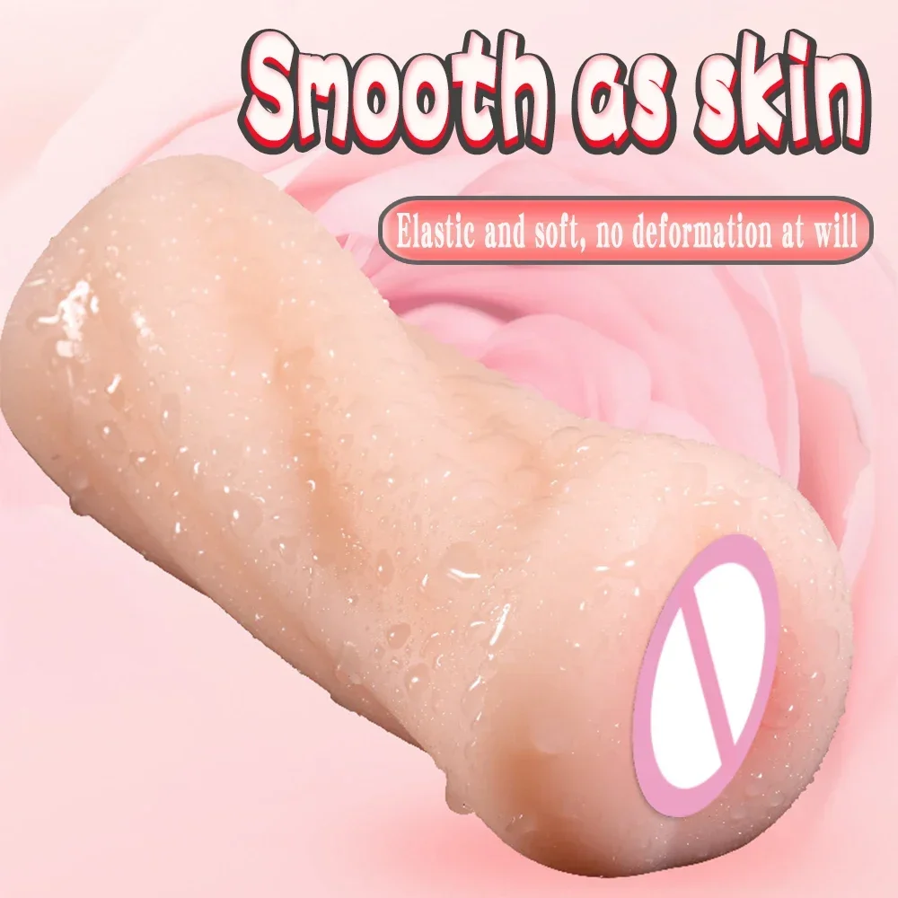 Sex Vagina Fake Pussy Man Masturbator 3D Realistic Mouth Oral Sextoys Anal Vaginal Onahole Masturbate Cup Sexy Shop Products