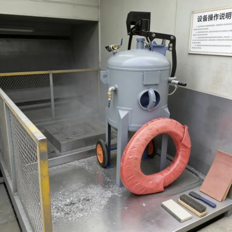 

Quick Delivery from China Factory! Portable 200L Pressure Washer & Sandblaster Combo Machine