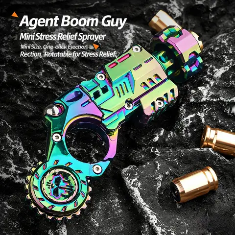 2026 New EDC Metal Alloy Shell | Stress Reducing EDC | Toy Set Fun Shooting Sensory Toy | Office Desk Small Tool Boy Adult Gift