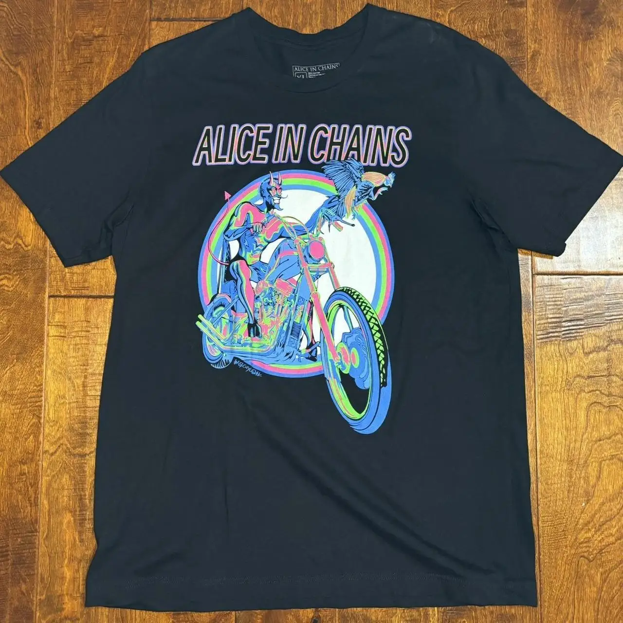 Alice In Chains Chromatic Style Tour Shirt