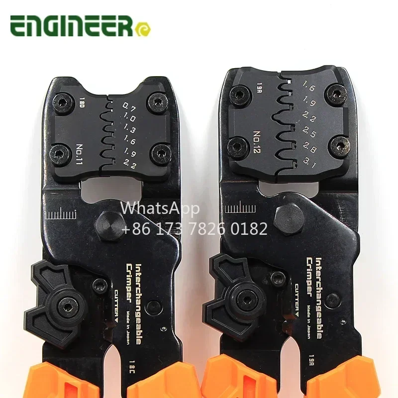 Japanese engineer ENGINEER precision crimping pliers PAD-11/12 plug-in spring crimping pliers