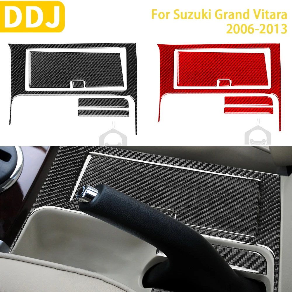 

For Suzuki Grand Vitara 2006 2007 2008 2009 2010 2011 2012 2013 Accessories Carbon Fiber Car Interior Cup Holder Panel Sticker