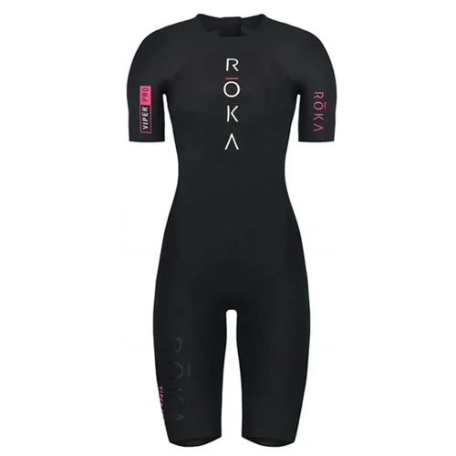 Imagen 2 del producto Roka-traje de Triatlón de manga corta para mujer, traje de baño para triatlón, equipo profesional de ciclismo de montaña, equipo de carrera de velocidad, Verano