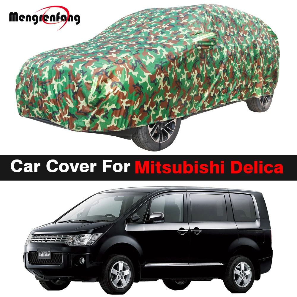 

Camouflage Car Cover Waterproof Anti-UV Sun Shade Rain Snow Dust Protect MPV Cover For Mitsubishi Delica