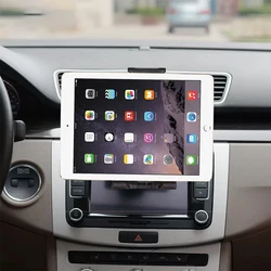 Xnyocn-Support de tablette universel réglable pour voiture, fente pour CD, support de téléphone portable, support rapide, iPad, iPhone, tablettes Samsung, 4-11 pouces