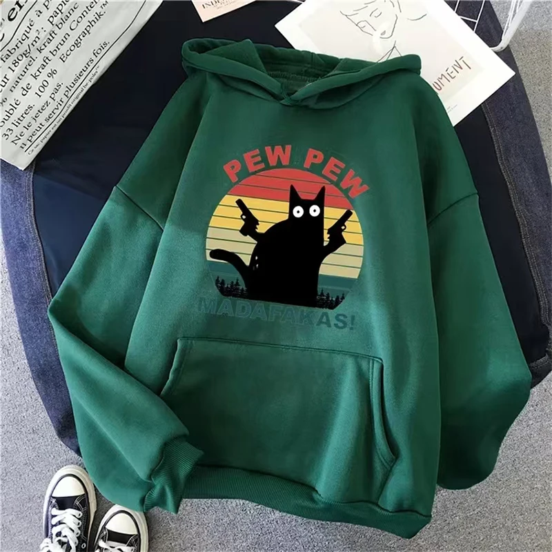 Print Women's Hoodie Hip-hop Style Women's Casual Pullover Street Wear Casual Versatile Daily Work Commuting Hoodie Autumn New