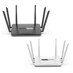 WIFI Router Gigabit Wireless Router 2.4G/5G Dual Band Wifi Router With 6 Antennas Wifi Repeater Signal Amplifier