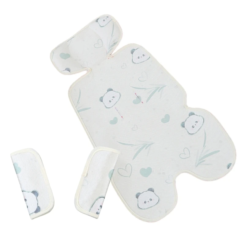 Multifunctional Baby Car Liner Ice Silk Cooling Pad Feature Soft Breathable