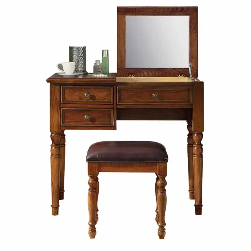 

Living Room Coiffeuse Nordic Stool Girl Dresser Eithe Drawers Bedroom Makeup Women Luxury Dressing Table Storage Home Furniture