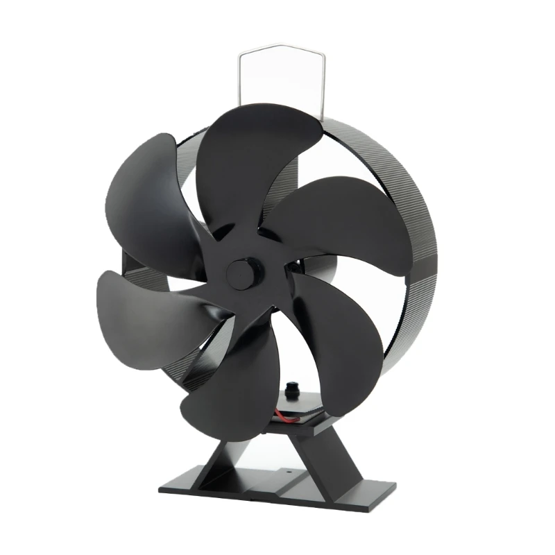 

SF136T Chimney Fan 6 Fireplace Fans Energy-saving Oven Fan Non Electricity Required Oven Heat Powered Quiet