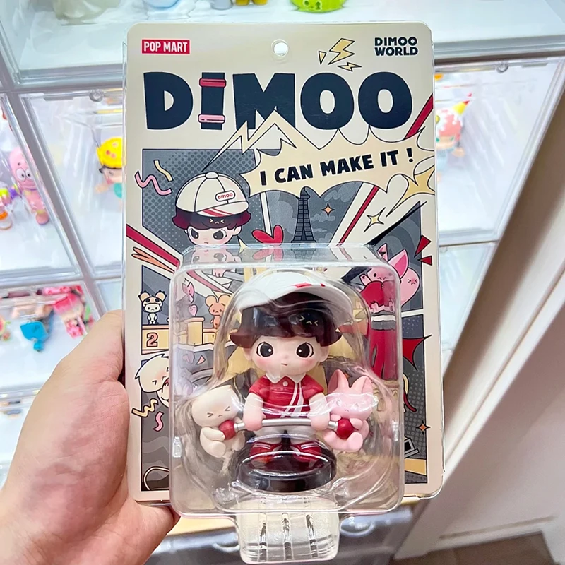 

New Genuine Dimoo Elevator Oh！ It's So Heavy Figure Collection Limited Dimoo Action Figurine Cute Model Pvc Statue Doll Toys