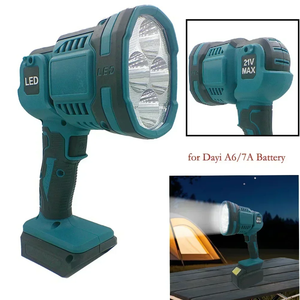 

90 Degree Adjustable Flashlight 1200 Lumen Spotlight Cordless Flashlight 1200 Lumen Floodlight 16W LED Power 3 Brightness Modes