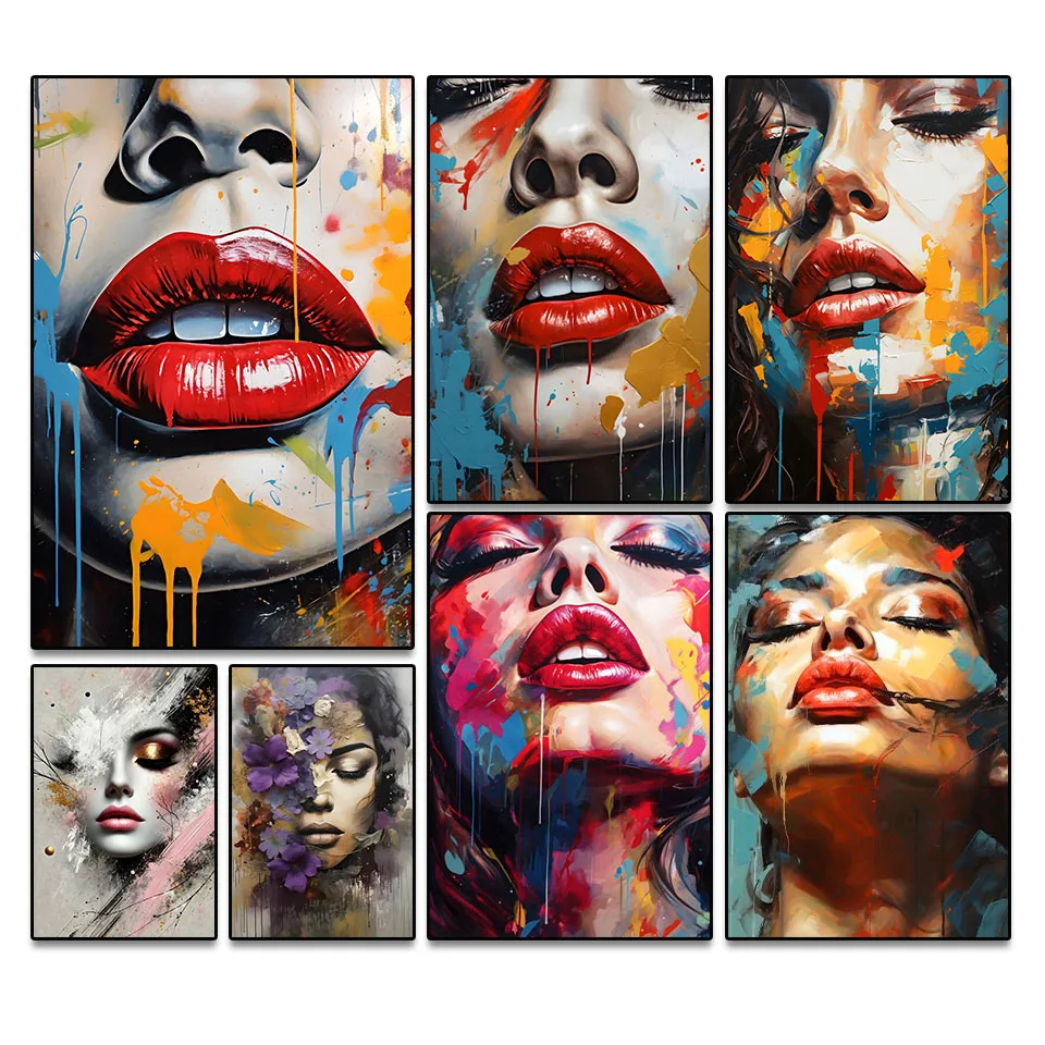 

Realism handmade diamond mosaic 5D DIY diamond painting woman portrait cross stitch square and round rhinestone home decoration