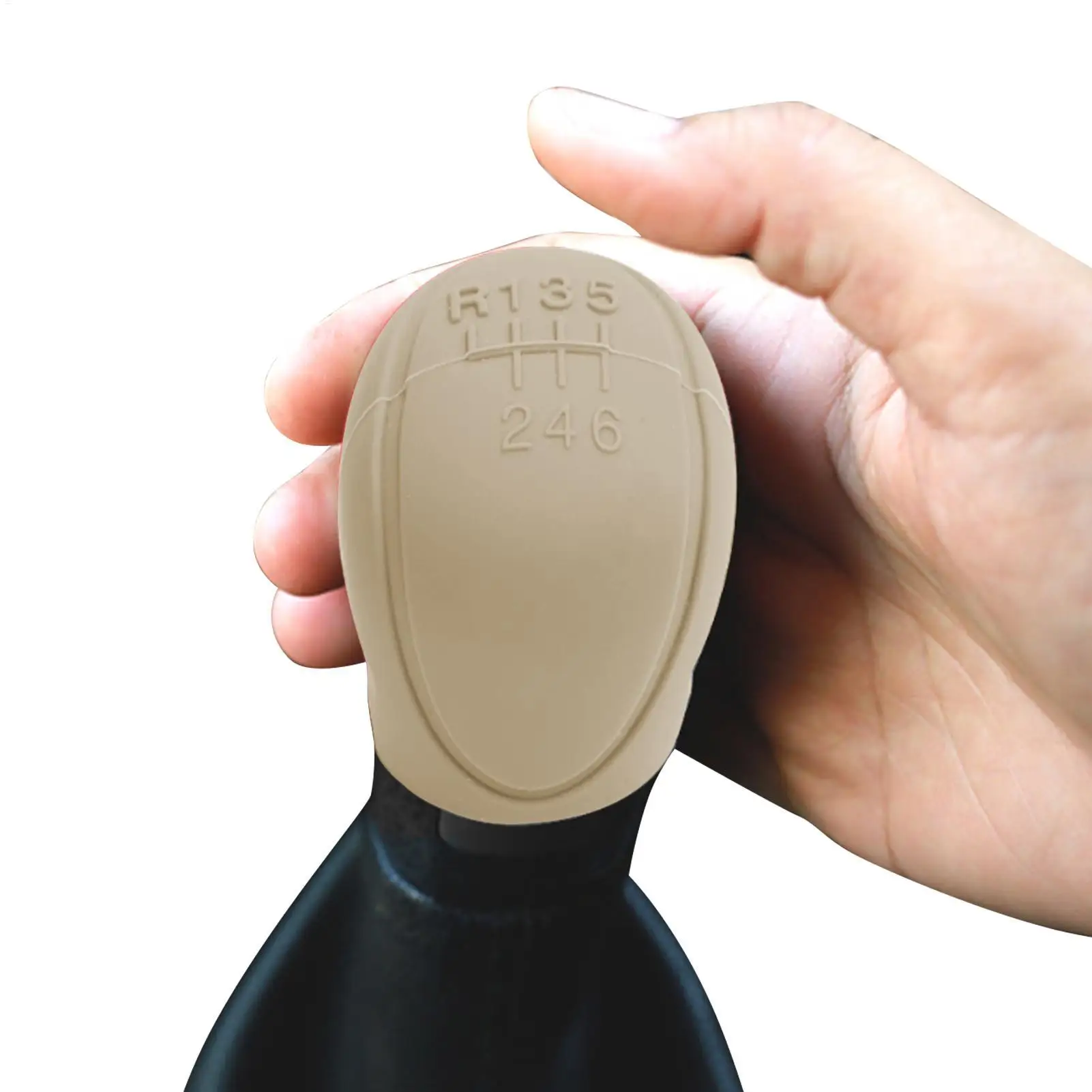 

6 Speed NonSlip Car Silicone Gear Shift Knob Cover Gear Shift Grip Manual Lever Knobs Case Protector Bump Stick Car Accessories