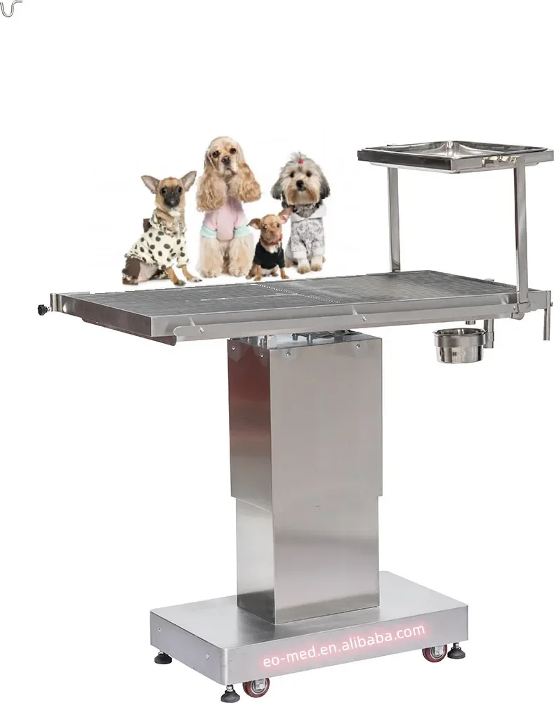 VOT-003 Pet Hospital Easy Use Other Veterinary Instrument Stainless Steel Electric Pet Operating Table