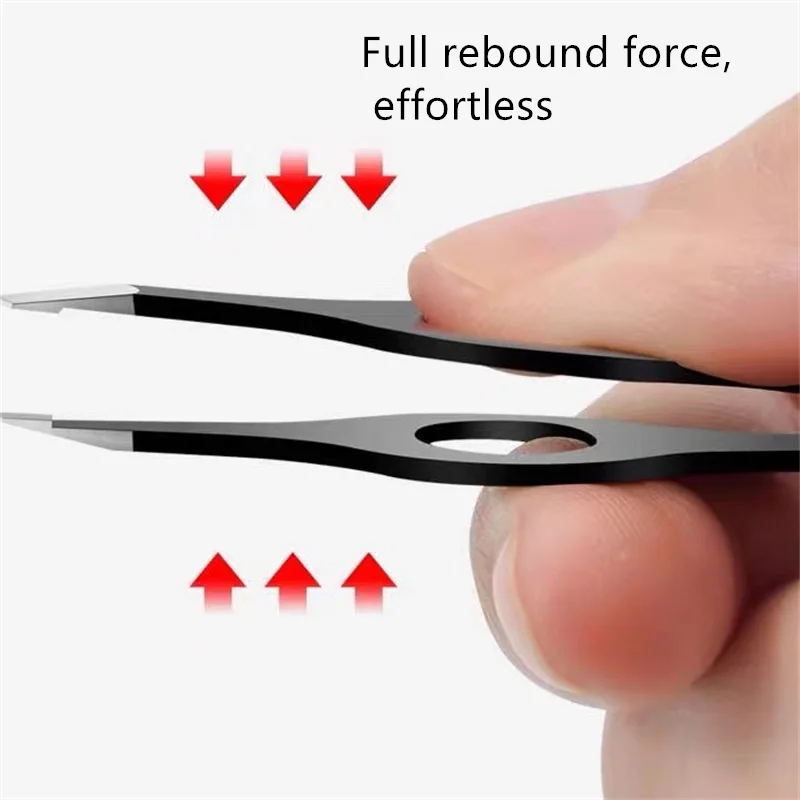 Multifunzione 1/2PCS In Acciaio Inox Maiale Tagliacapelli Professionale Sopracciglio Ciglia Pinzette Rimozione Dei Capelli Del Viso Strumento di Bellezza