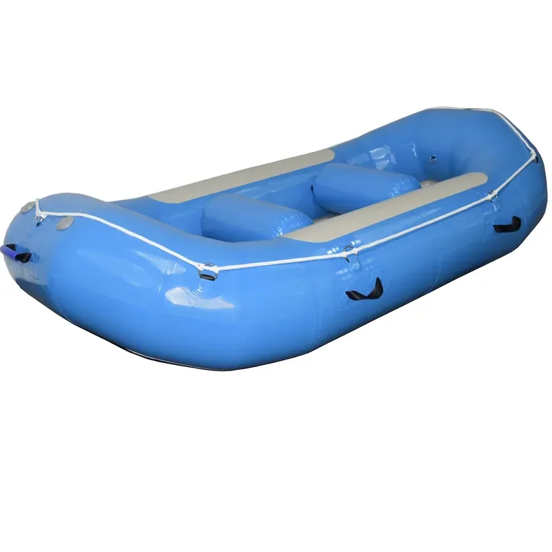 10ft Mini Lightweight Fishing Boat Small Portable Inflatable Kayak for River Lake Outdoor Water Sports Durable PVC Material
