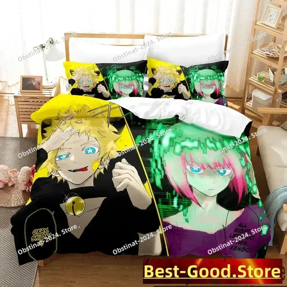 

3D Print Anime Mission Yozakura Family Bedding Set Printed With Pillowcase Duvet Cover Soft Single Double Queen Super King Size