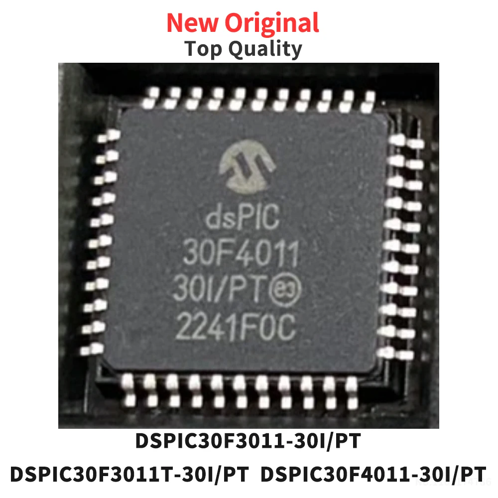 (1 Piece) DSPIC30F3011-30I DSPIC30F3011T-30I DSPIC30F4011-30I /PT QFP-44 New Original