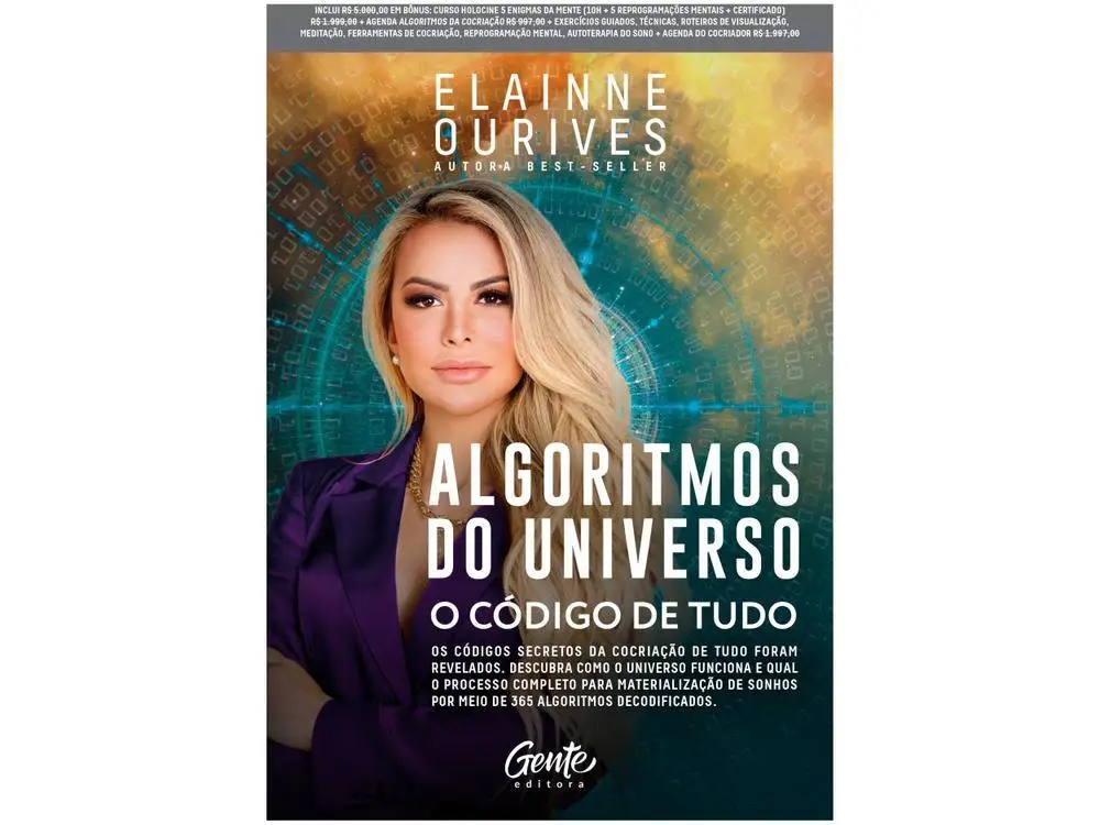 خوارزميات الكون, Elainne Ourives, كتاب