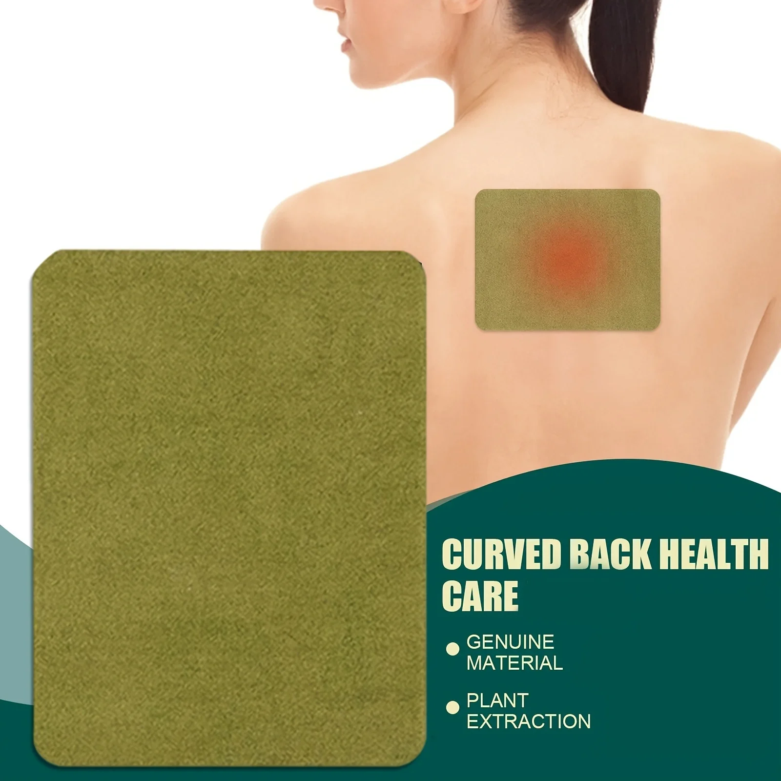 60-24枚入り 背中姿勢矯正パッチ 肩姿勢矯正 腰痛対策 背中サポート ボディジョイントヘルスケア ウエストパッチ サウスムーン