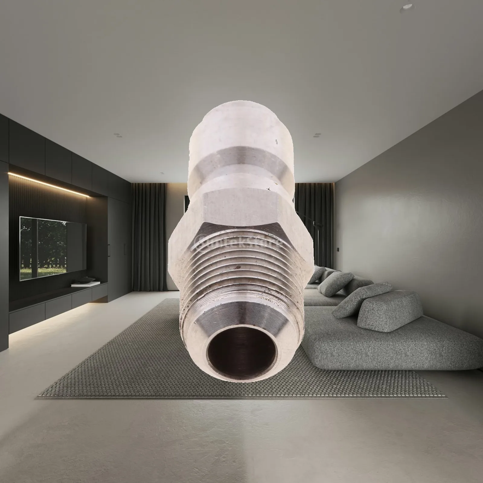 Stainless Steel Pressure Washer Hose Adaptor 15mm Male Quick Release Connector for Home Car