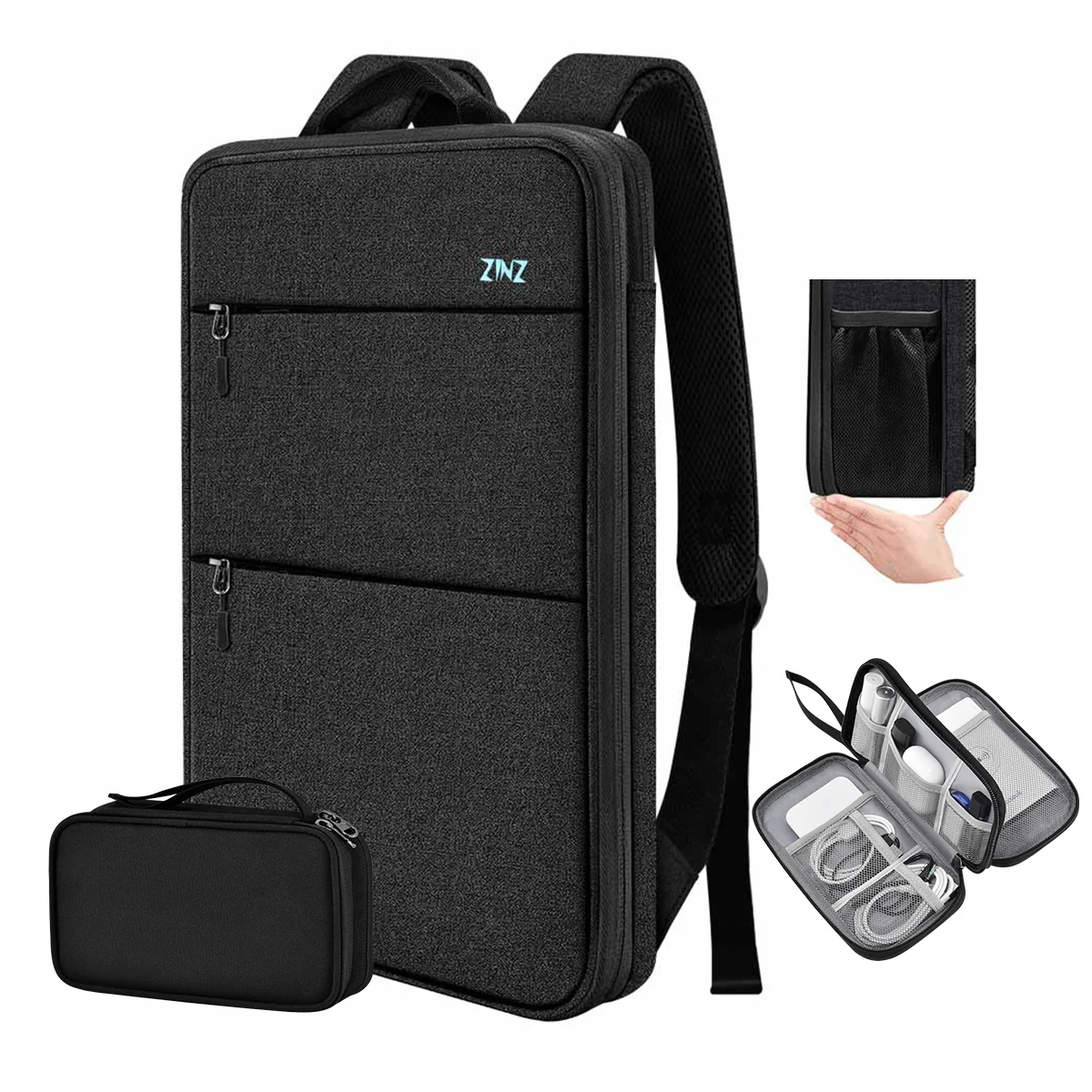 travel-laptop-backpack-with-small-case-for-173-inch-notebooks-slim-expandable-bag-for-college-business-commute