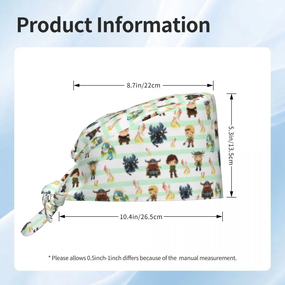 Регулируемая рабочая шапка с Т-зубками на заказ для мужчин и женщин, модный дизайн, мультяшная пленочная скрабная шапочка, скраб для медсестер, доктор, хирург, кепка
