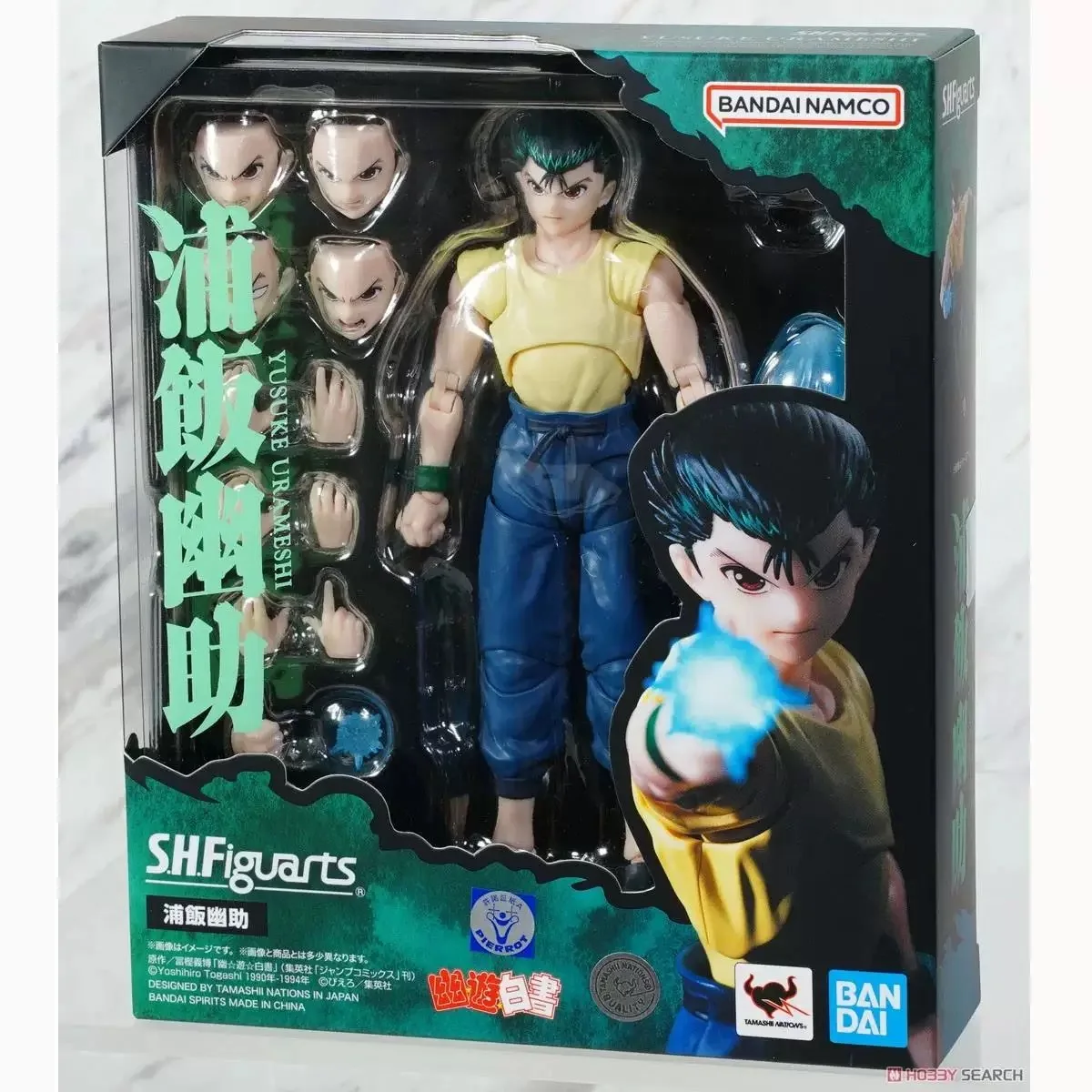 

Original Bandai S.H.Figuarts SHF Yusuke Urameshi In Stock Anime Action Collection Figures Model Toys
