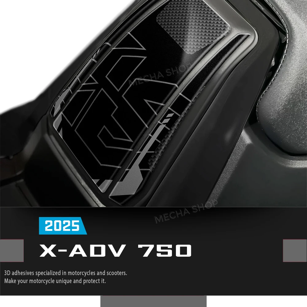 

Для X-ADV 750 XADV 750 X ADV750 2022 2023 2024 2025 Аксессуары для мотоциклов Набор наклеек на топливный бак 3D гелевые наклейки из эпоксидной смолы