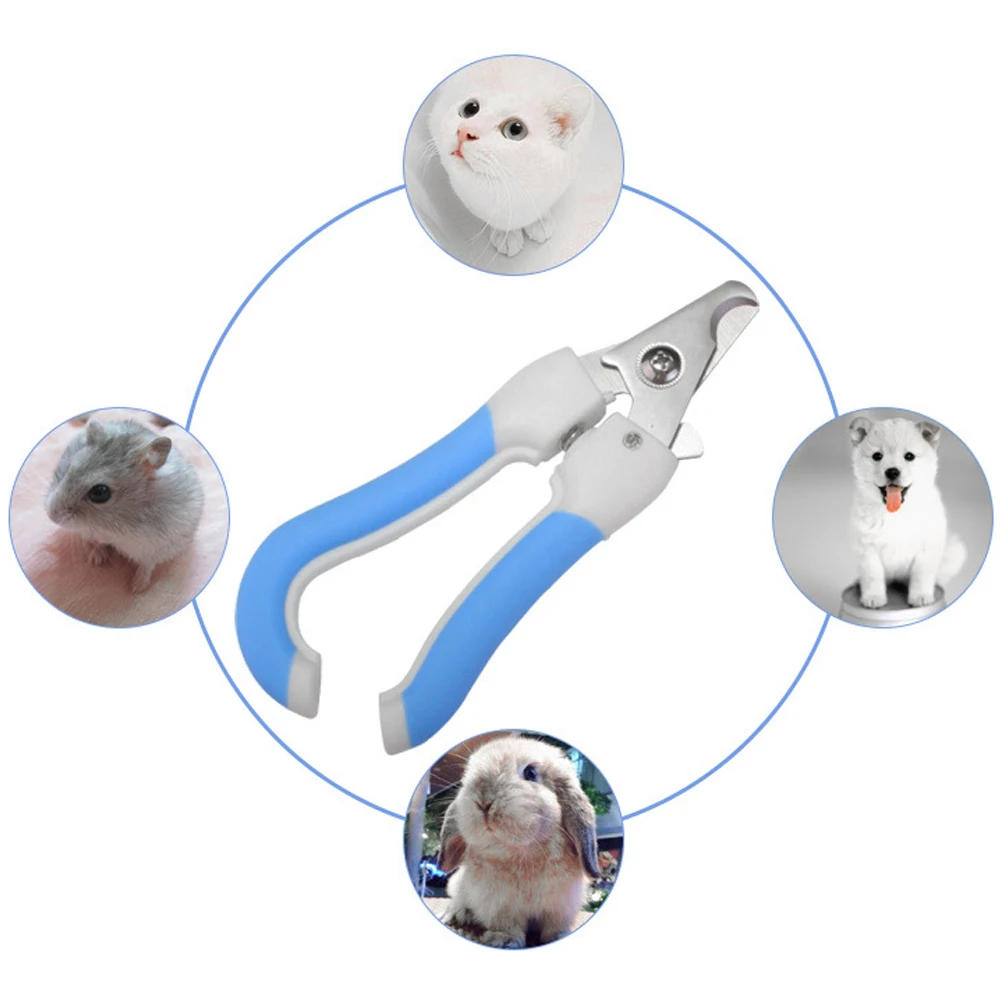 Pet Nail Clipper Scissors Pet Dog Cat Nail Toe Claw Clippers Scissors Trimmer Grooming Tools For Animals General Pet Supplies