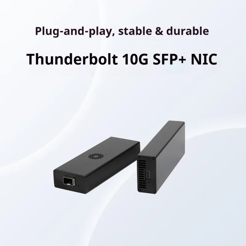 USB4 network interface card 10G compatible Thunderbolt 3/40,000 megabyte SFP Ethernet network interface card supports Apple IMAC