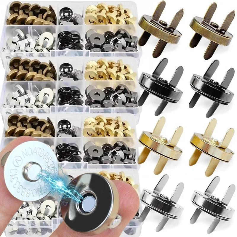 

Сумки с магнитной кнопкой, сумка, кошелек, детали сумки для рукоделия, мини-адсорбционная пряжка, застежки, кнопки, аксессуары «сделай сам»