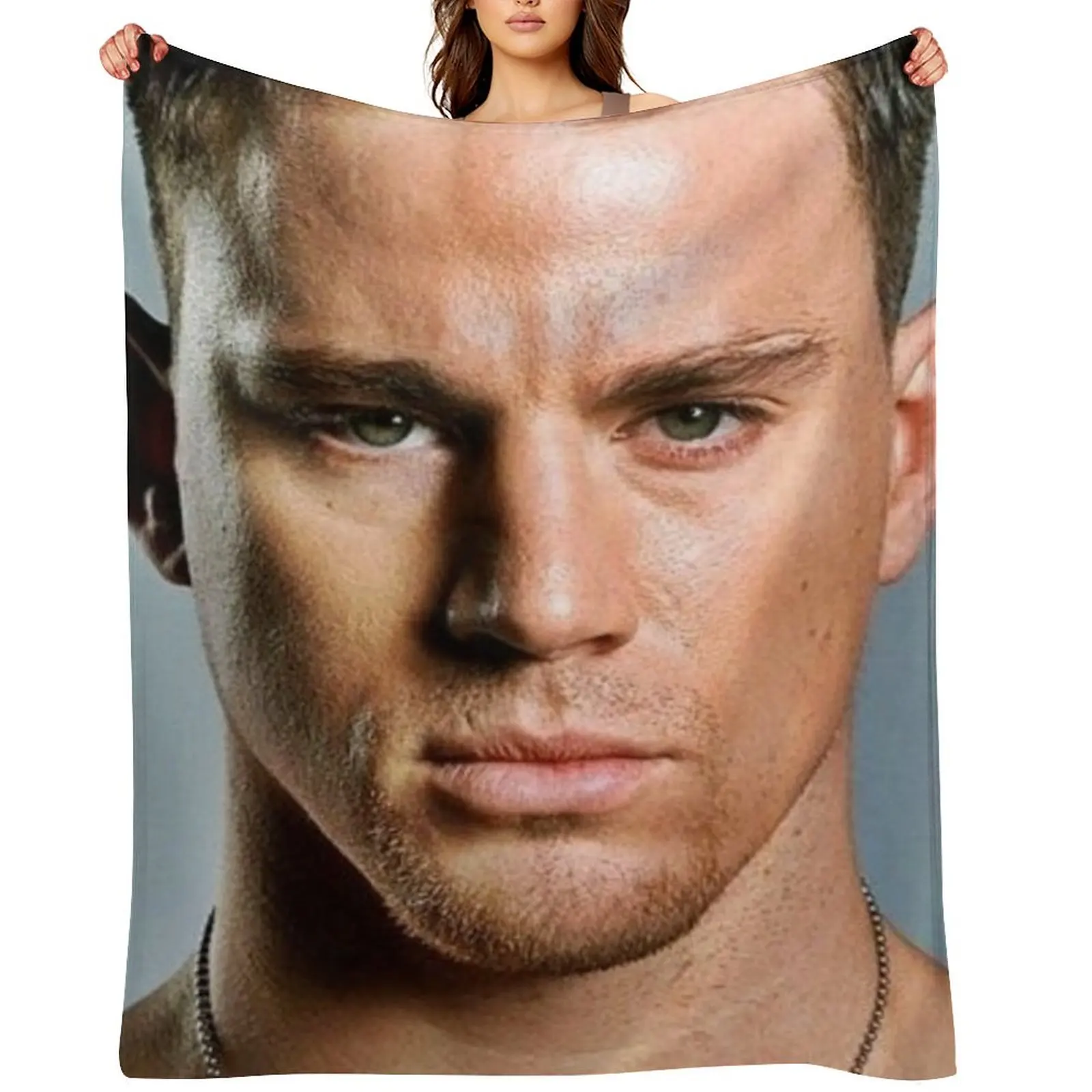

channing tatum Throw Blanket Extra Large Throw Hair Thins Sofas Blankets