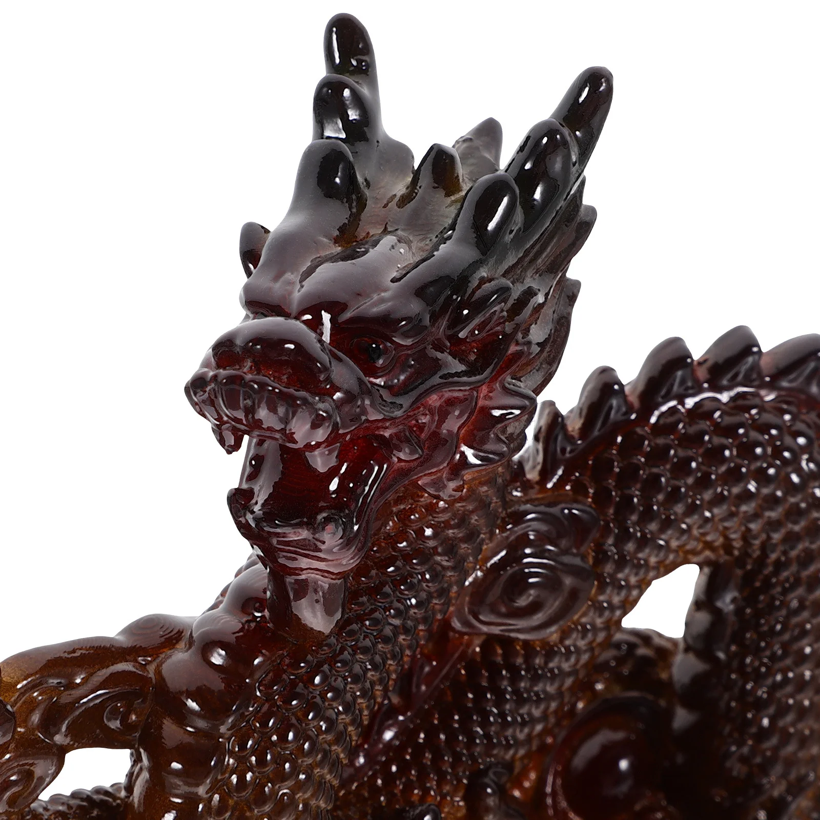 

Color Changing Pet Resin Sculpture Desktop Decoration Creative Resin Dragon Ornament Color Changing Tea Pet