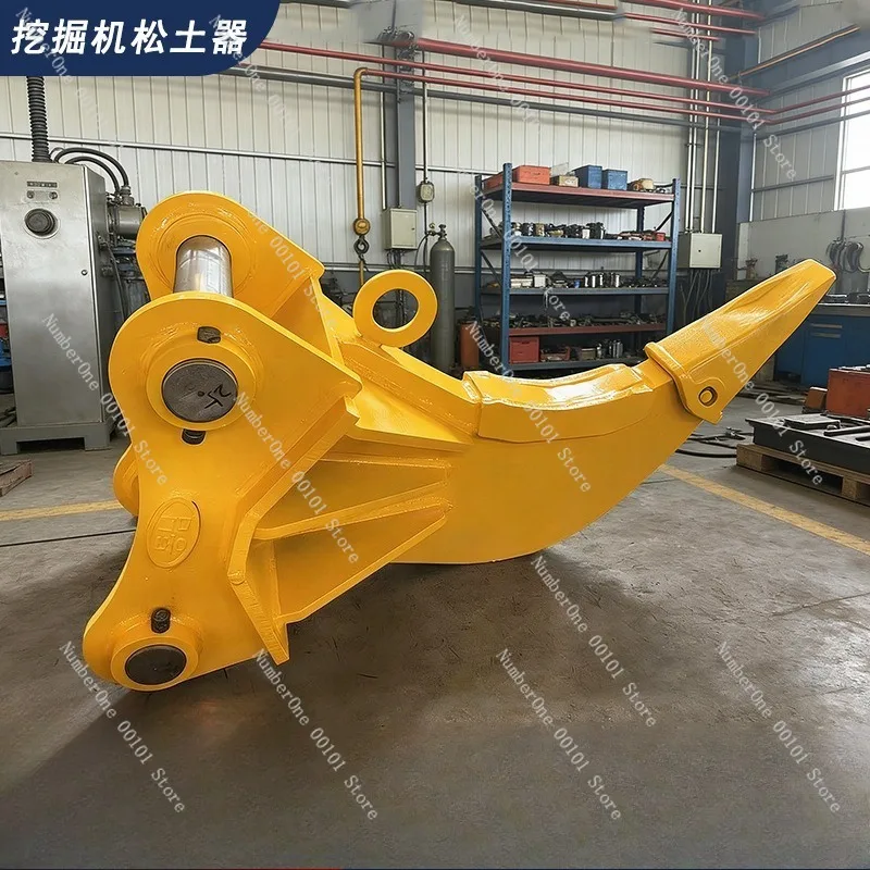 Excavator Ripper Attachment, Eagle Hook Tree Root Ripper, Single and Double Tooth Bucket Ripper, Heavy Duty Excavation Tool