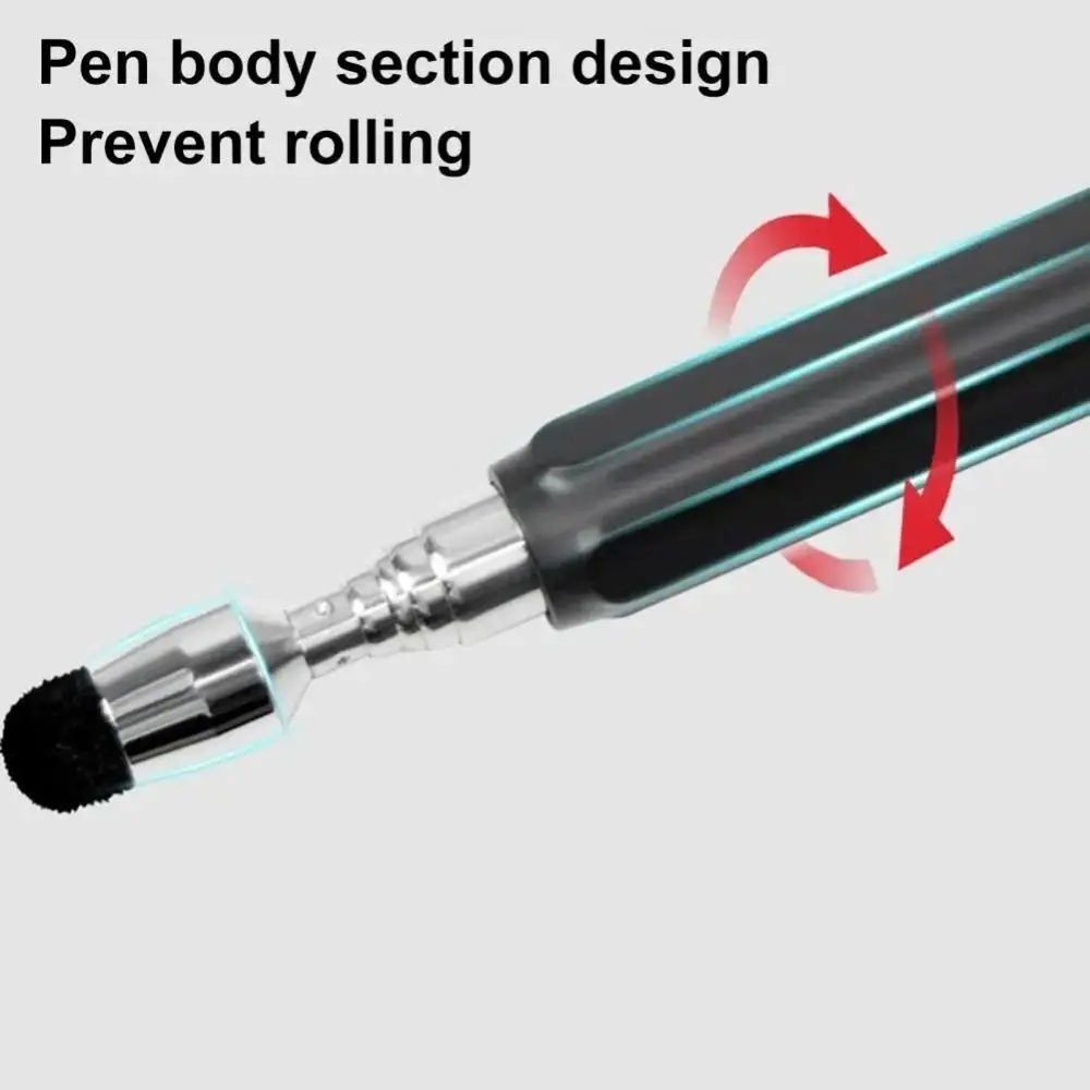 Silicone Hand Pointer Stick Retractable Lightweight Teaching Hand Pointer Flexibility Flocking Hand Pointer Guides