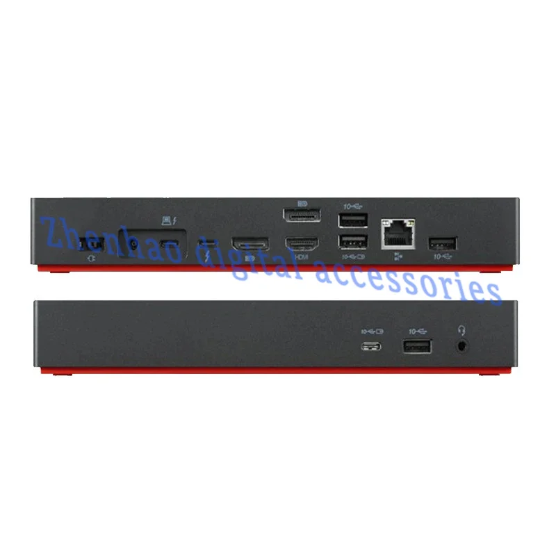 Dla Lenovo 40 b00300 Thunderbolt 4 ThinkPad uniwersalny dok 8K wyświetlacz obsługuje do 230W mocy