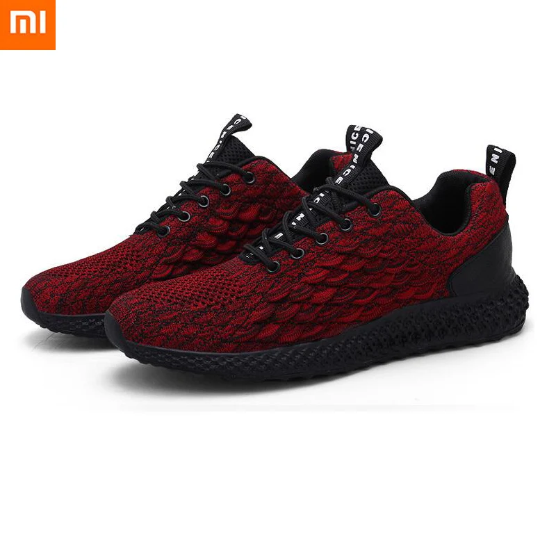 Xiaomi Shoes Fashion Breathable Sneaker Men\'s Casual Shoes Comfortable Non-slip Wear-resisting Sports Men\'s Jogging Shoes