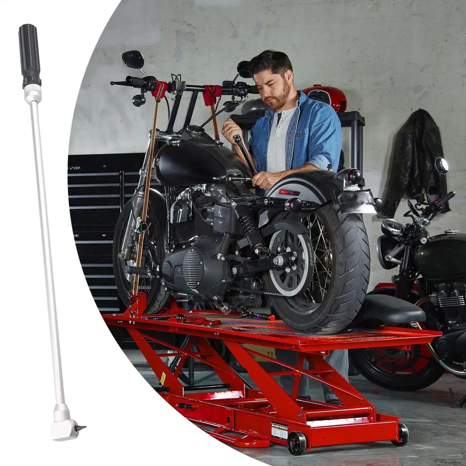 

Pilot Screw Adjusting Tool Professional Precise Portable ATV Carburetor Pilot Screw Tool For Mechanic Beginner Workshop Tuning