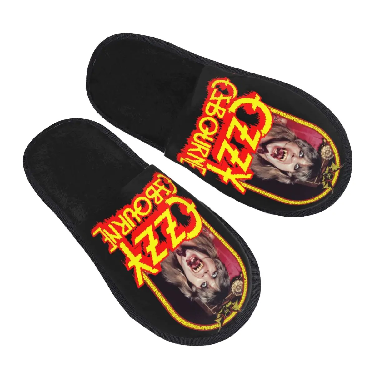 

Ozzy Osbourne British Rock Heavy Metal Singer House Slippers Women Cozy Memory Foam Slip On Spa Slipper Shoes