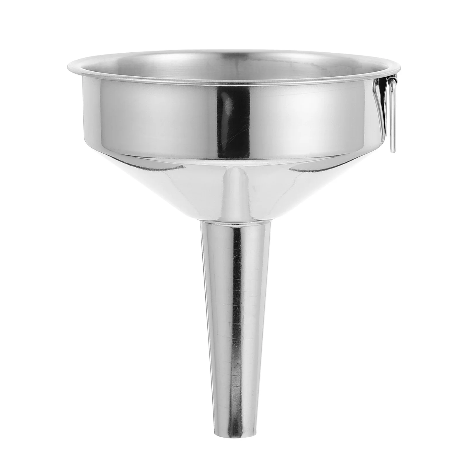 Large Mouth Stainless Steel Funnel For Oil Sauce Liquid Transfer Kitchen Tool Dispensing Funnel Home Bar Accessories